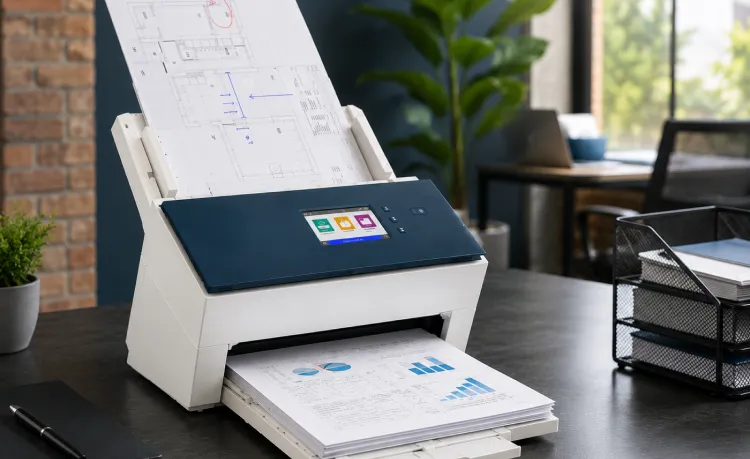 How the ScanJet Enterprise Flow 9000 Scanner Supports High-Volume Document Workflows