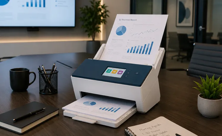 Why the ScanJet Enterprise Flow 9000 Scanner Supports Organized Enterprise Document Management