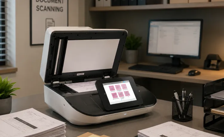 How the Digital Sender Flow 8500 fn2 Supports Organized Document Workflows