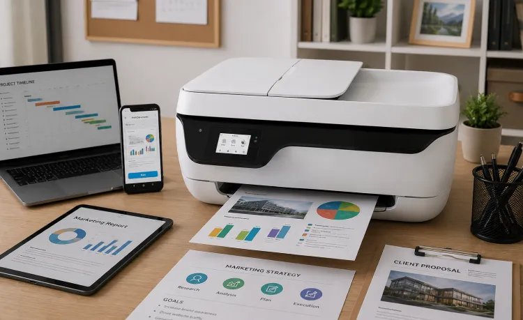 Why the OfficeJet 3831 All-in-One Printer Improves Workflow Flexibility