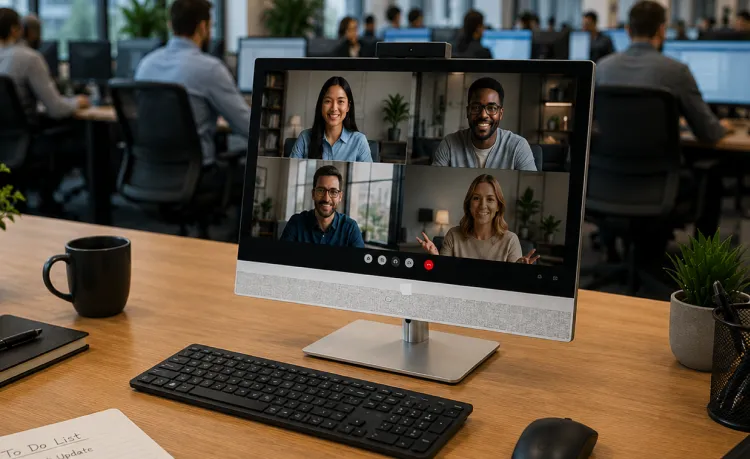 Why the EliteOne 870 27 inch G9 All-in-One Desktop PC Supports Connected Workspaces