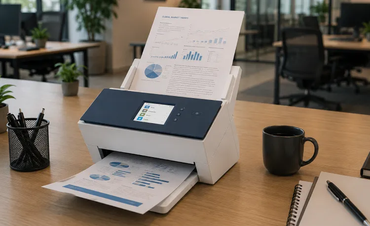 How the ScanJet Pro 4200 s1 Scanner Supports Faster Everyday Document Workflows